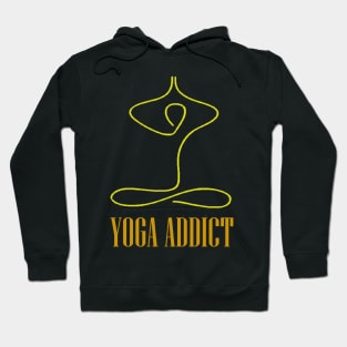 Esprit Yoga lifestyle. Yoga addiction Hoodie